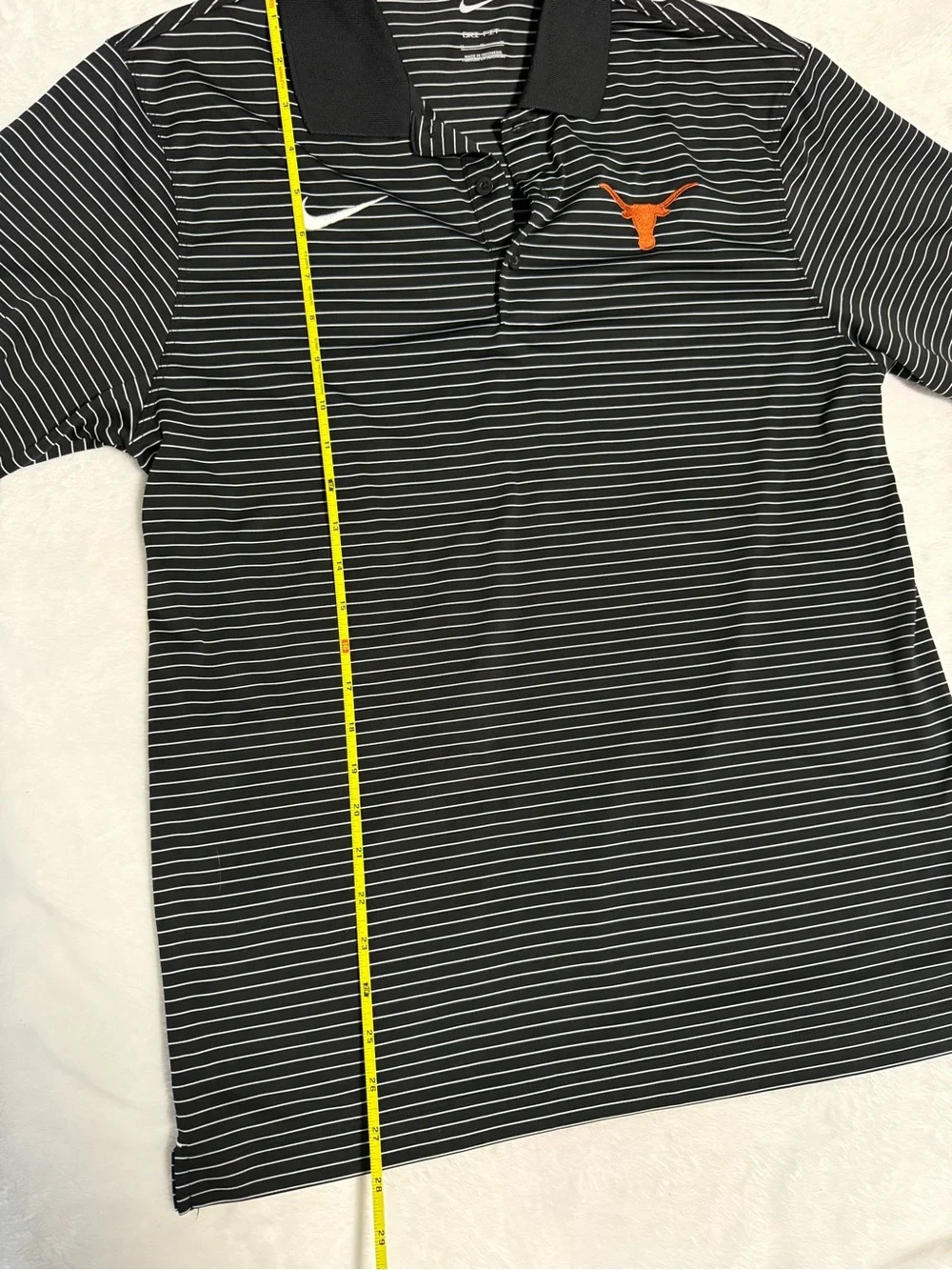 Nike Dri Fit Texas Longhorn Polo Men’s Shirt Short Sleeve